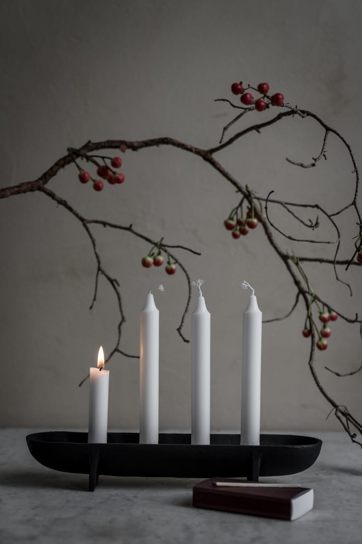 Candelabro de adviento Ernst 4 velas, Negro ERNST