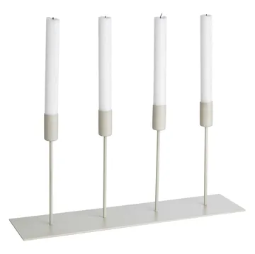 Candelabro de Adviento Ernst metal - Beige - ERNST