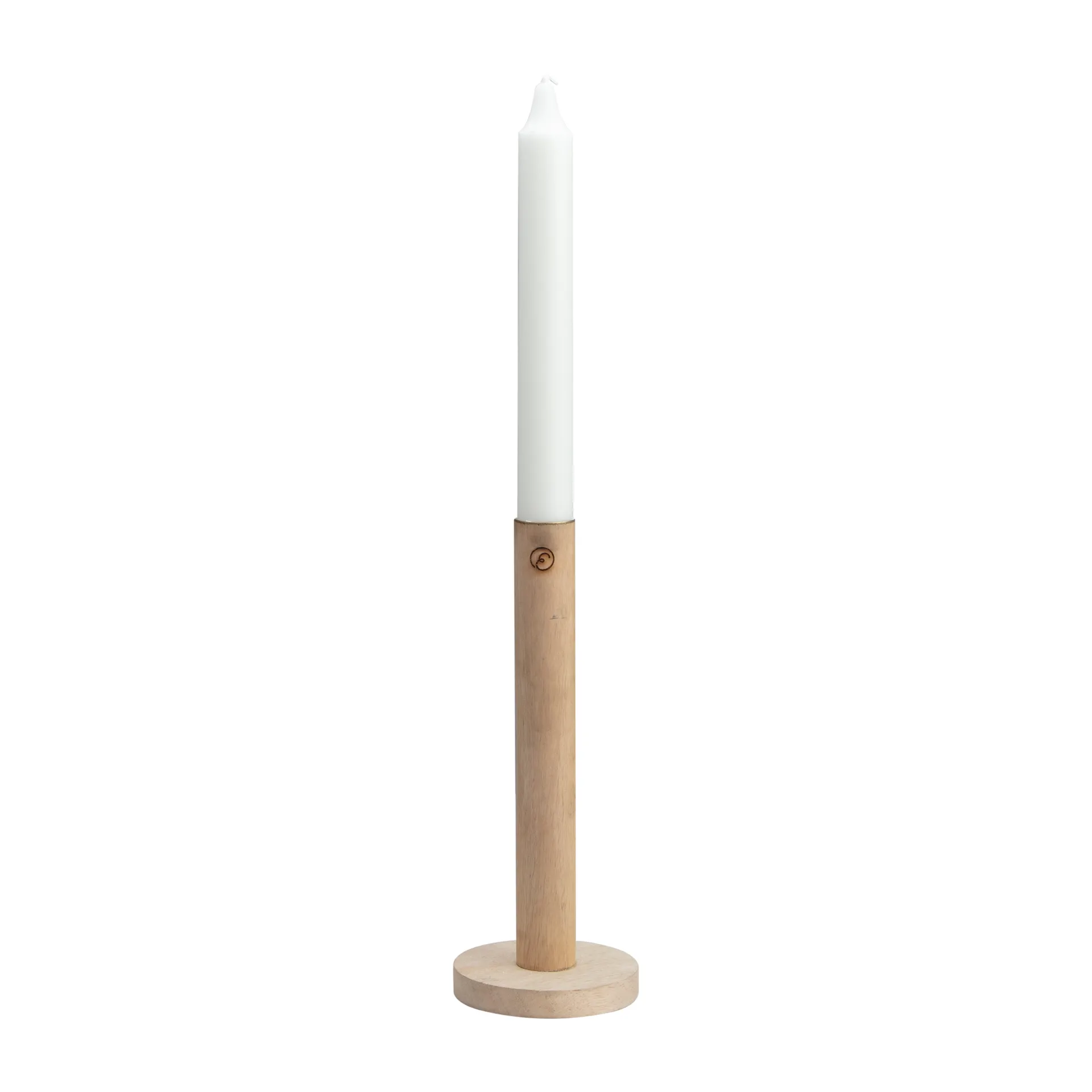 Candelabro de madera Ernst 20 cm, natural ERNST