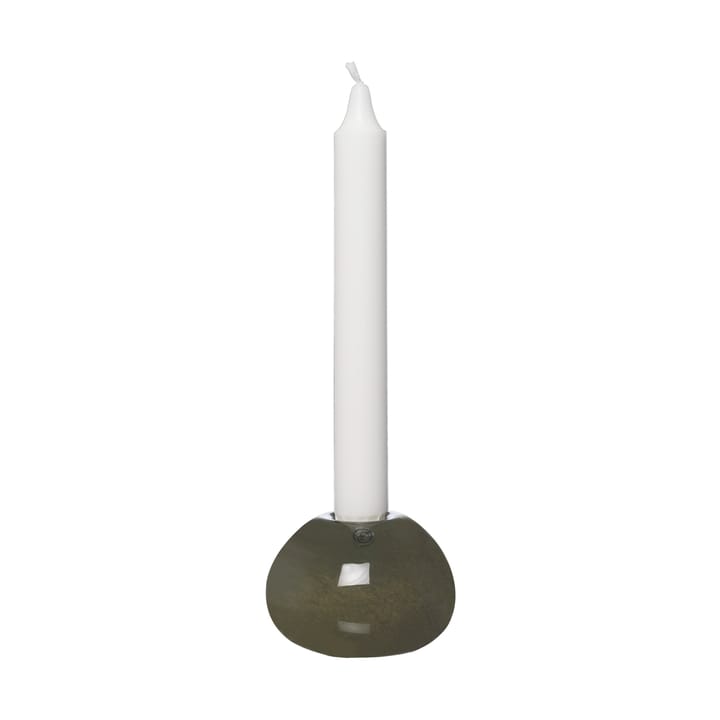 Candelabro de vidrio Ernst Ø7,5 cm - Verde - ERNST