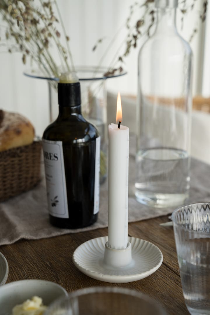 Candelabro Ernst Ø10,5x3,5 cm, Blanco ERNST