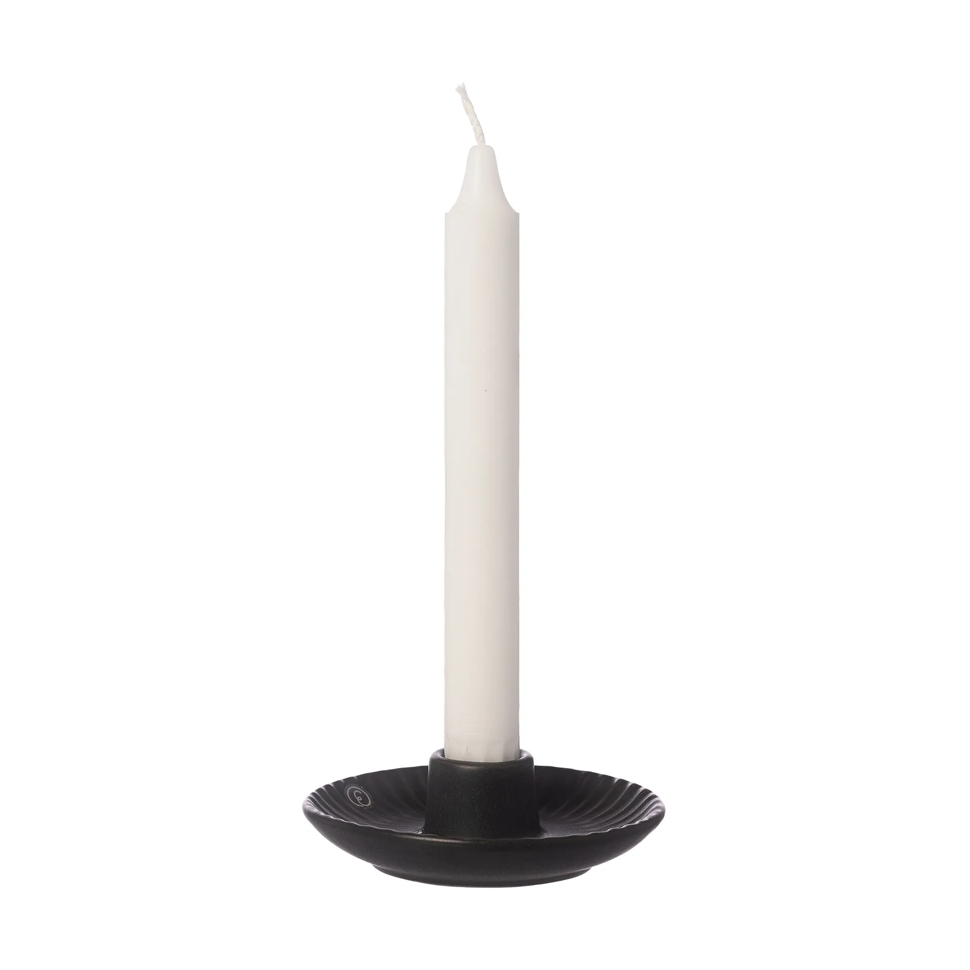 Candelabro Ernst Ø10,5x3,5 cm, Negro ERNST