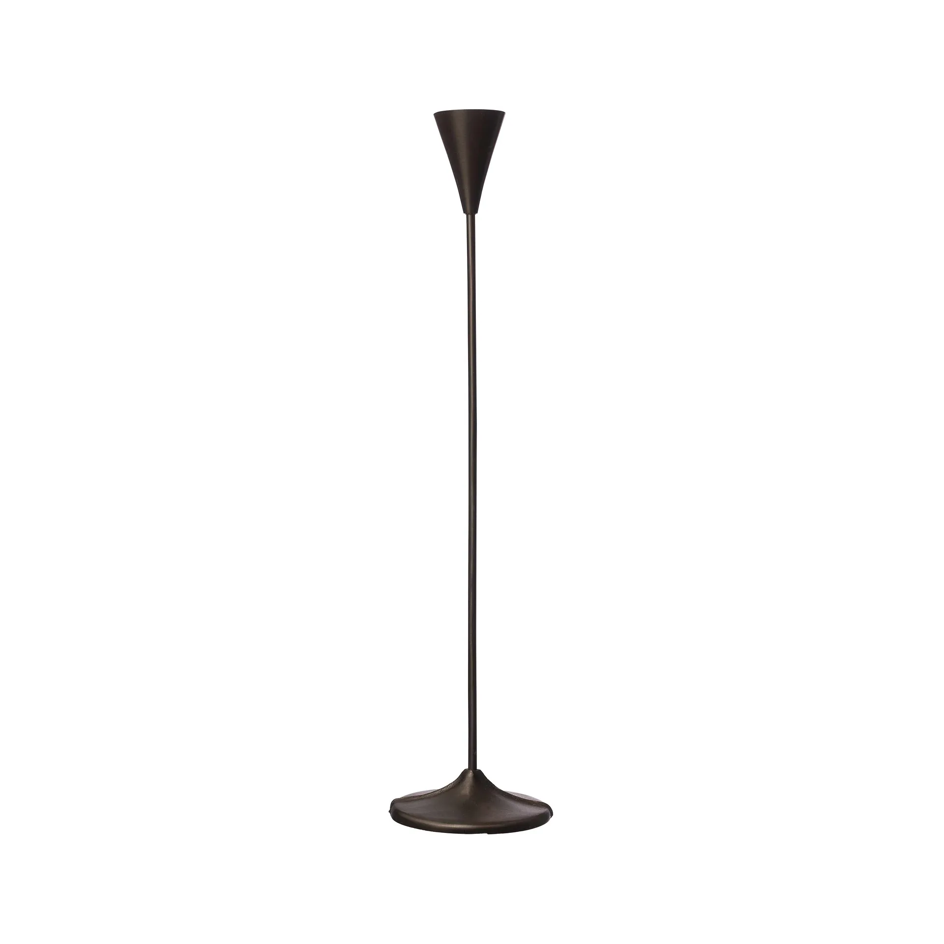 Candelabro Ernst cromo negro, 35 cm ERNST