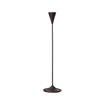 Candelabro Ernst cromo negro - 35 cm - ERNST