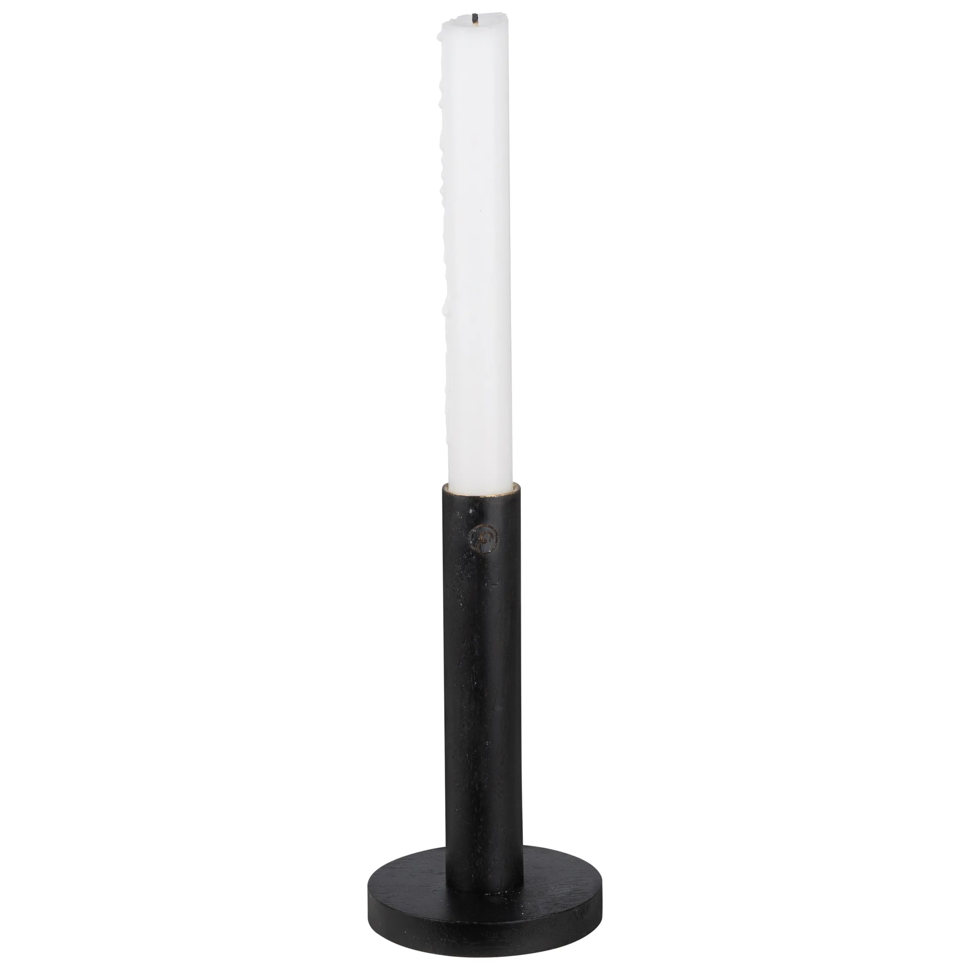 Candelabro Ernst madera negra, 15 cm ERNST