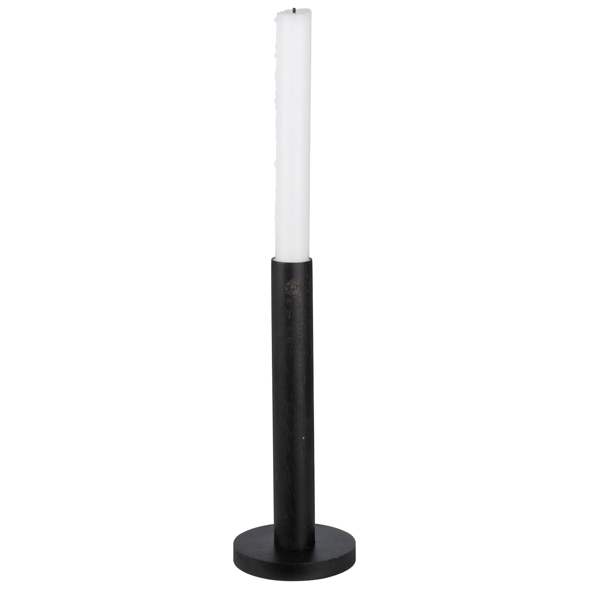 Candelabro Ernst madera negra, 20 cm ERNST
