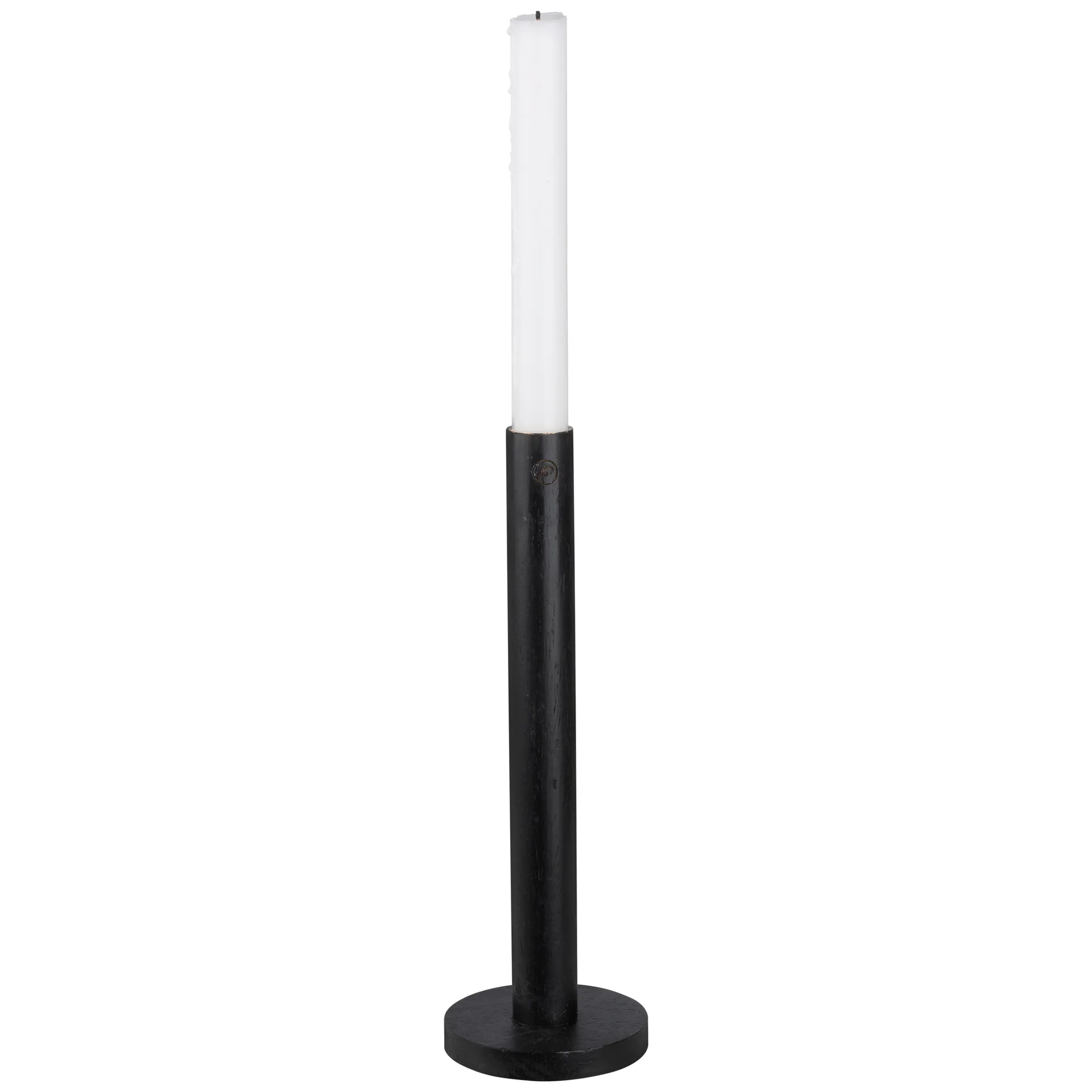 Candelabro Ernst madera negra, 25 cm ERNST