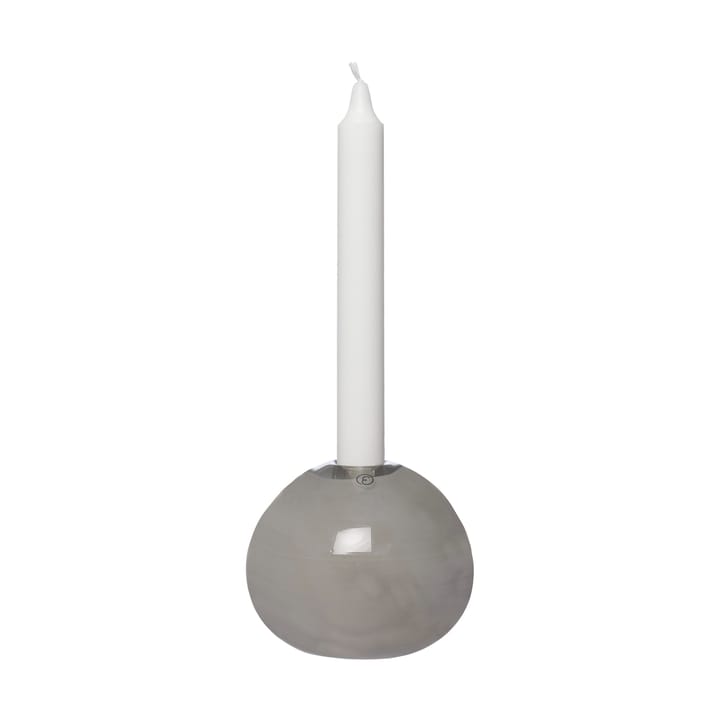 Candelabro Ernst vidrio Ø11 cm - Gris - ERNST