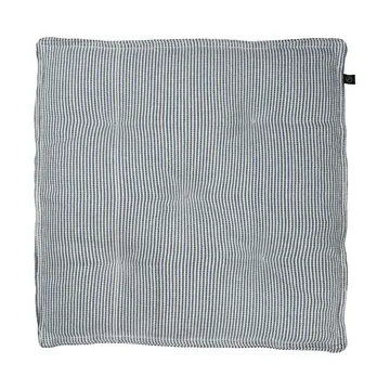 Cojín para asiento Ernst 45x45 cm - Azul y blanco - ERNST
