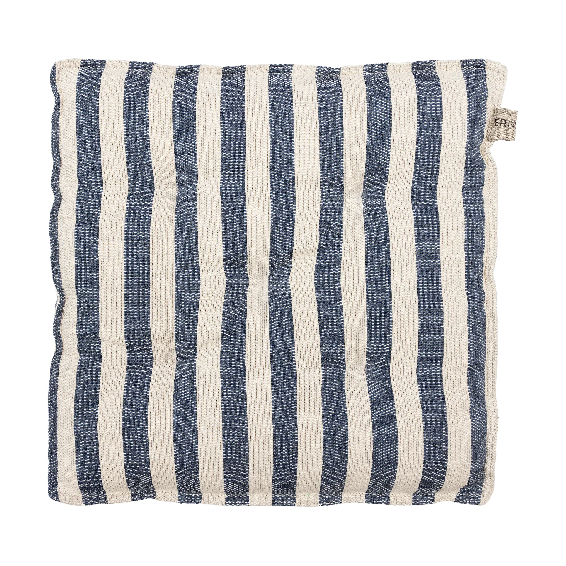 Cojín para asiento Ernst 45x45 cm, Blanco-azul ERNST