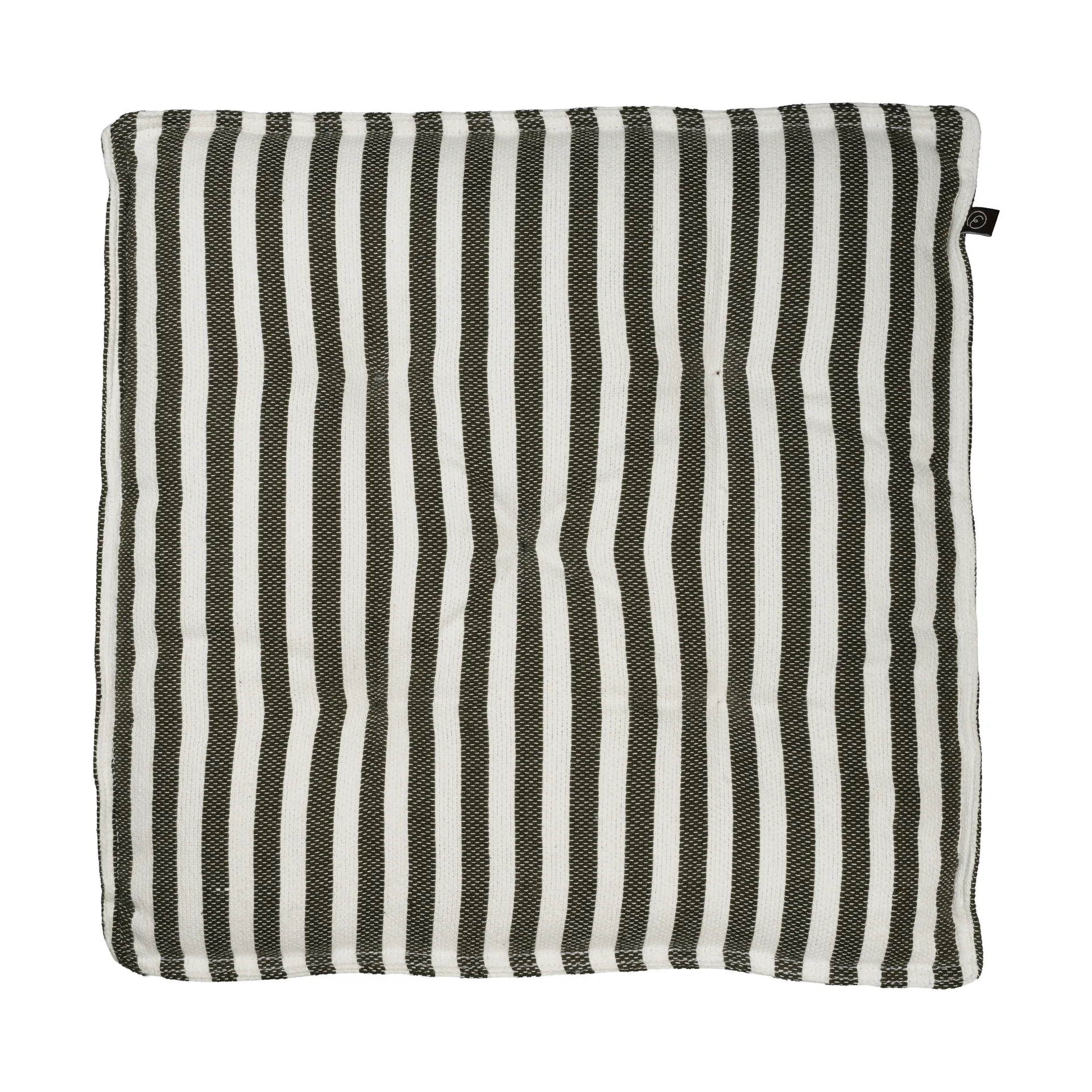 Cojín para asiento Ernst 45x45 cm, Salvia-blanco ERNST