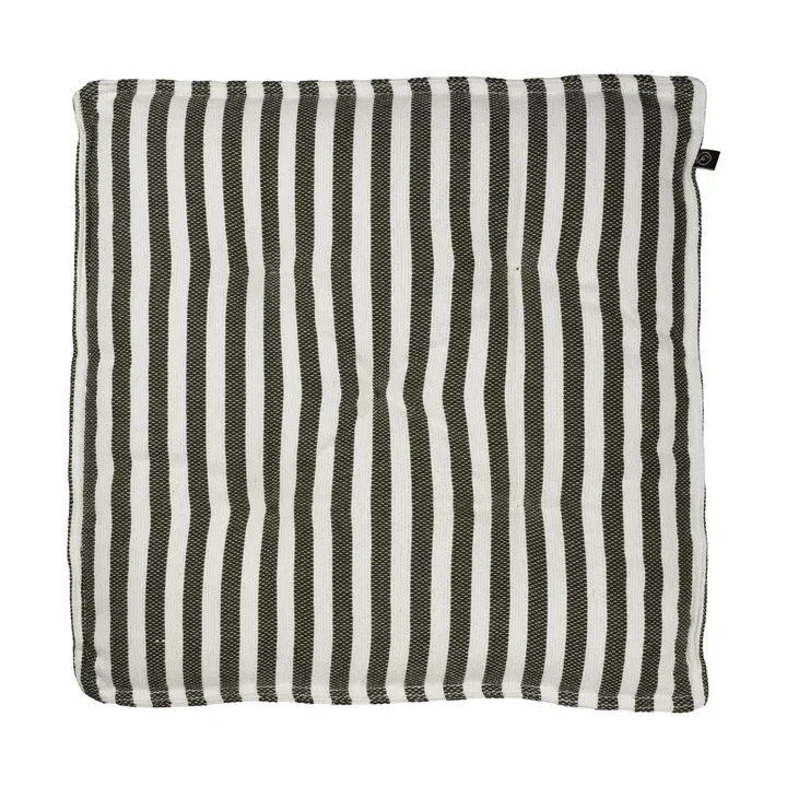 Cojín para asiento Ernst 45x45 cm - Salvia-blanco - ERNST