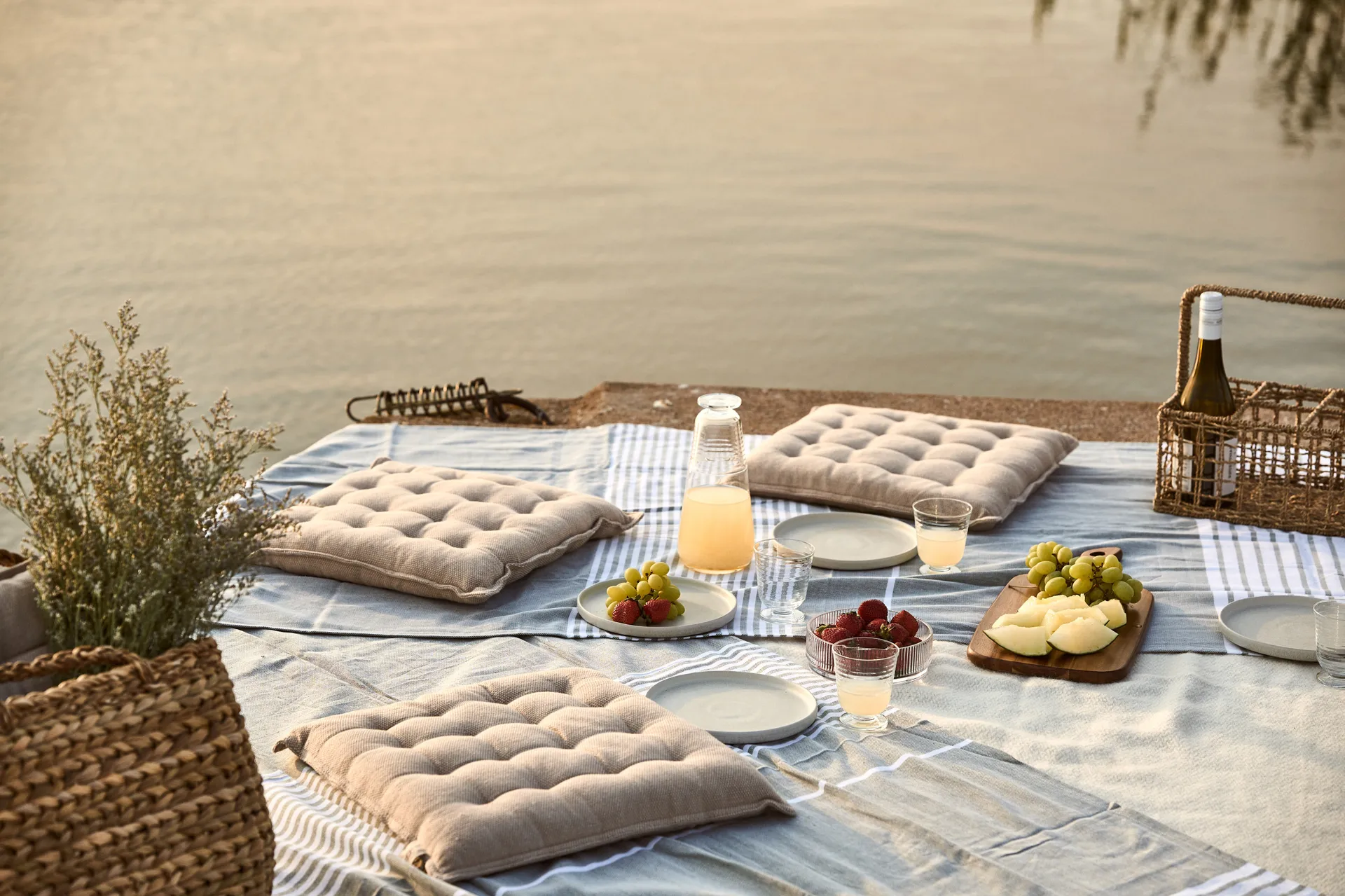 Cojín para silla Ernst 40x40 cm, Beige ERNST