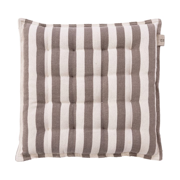 Cojín para silla Ernst 40x40 cm - Blanco natural-marrón topo - ERNST