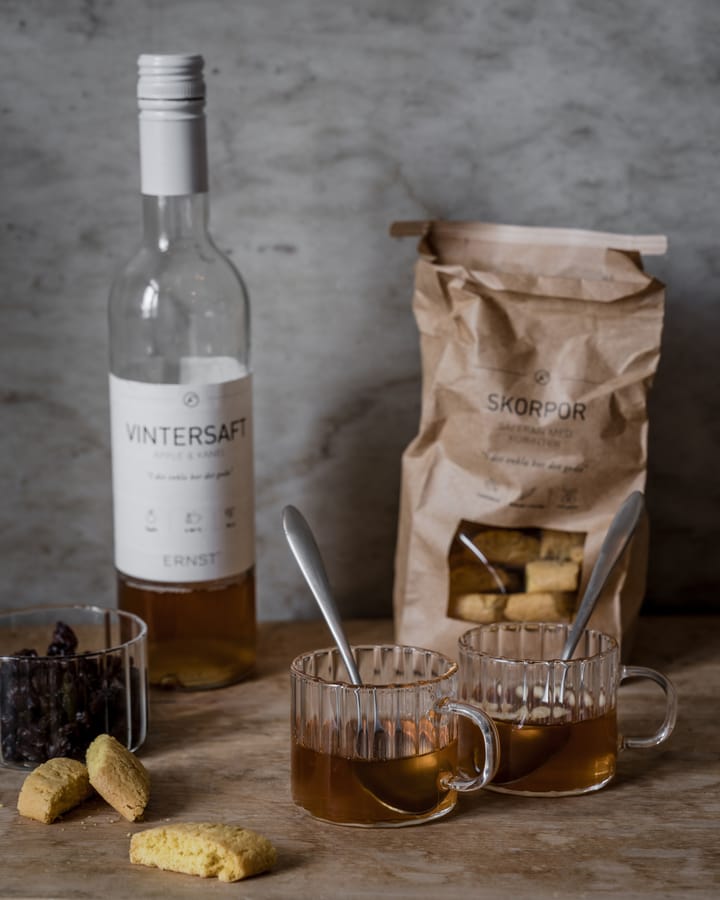 Copa de vino caliente Ernst acanalada 10 cl, Claro ERNST