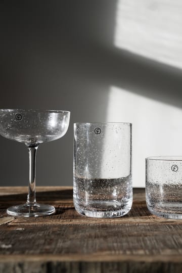 Copas de cóctel Ernst vidrio burbujeado 20 cl, 2-pack - Claro - ERNST