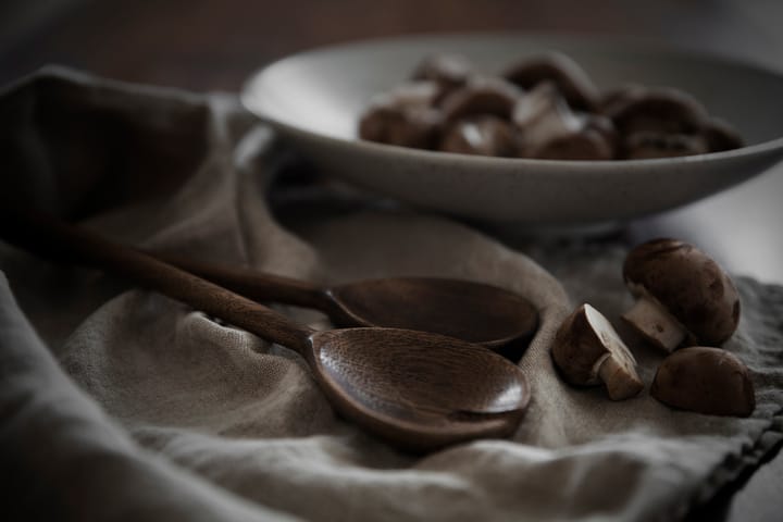 Cubiertos de ensalada Ernst madera de mango 2 piezas - marrón oscuro - ERNST