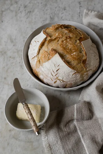 Cuchillo para mantequilla Ernst con mango trenzado - Alga marina, 17 cm - ERNST