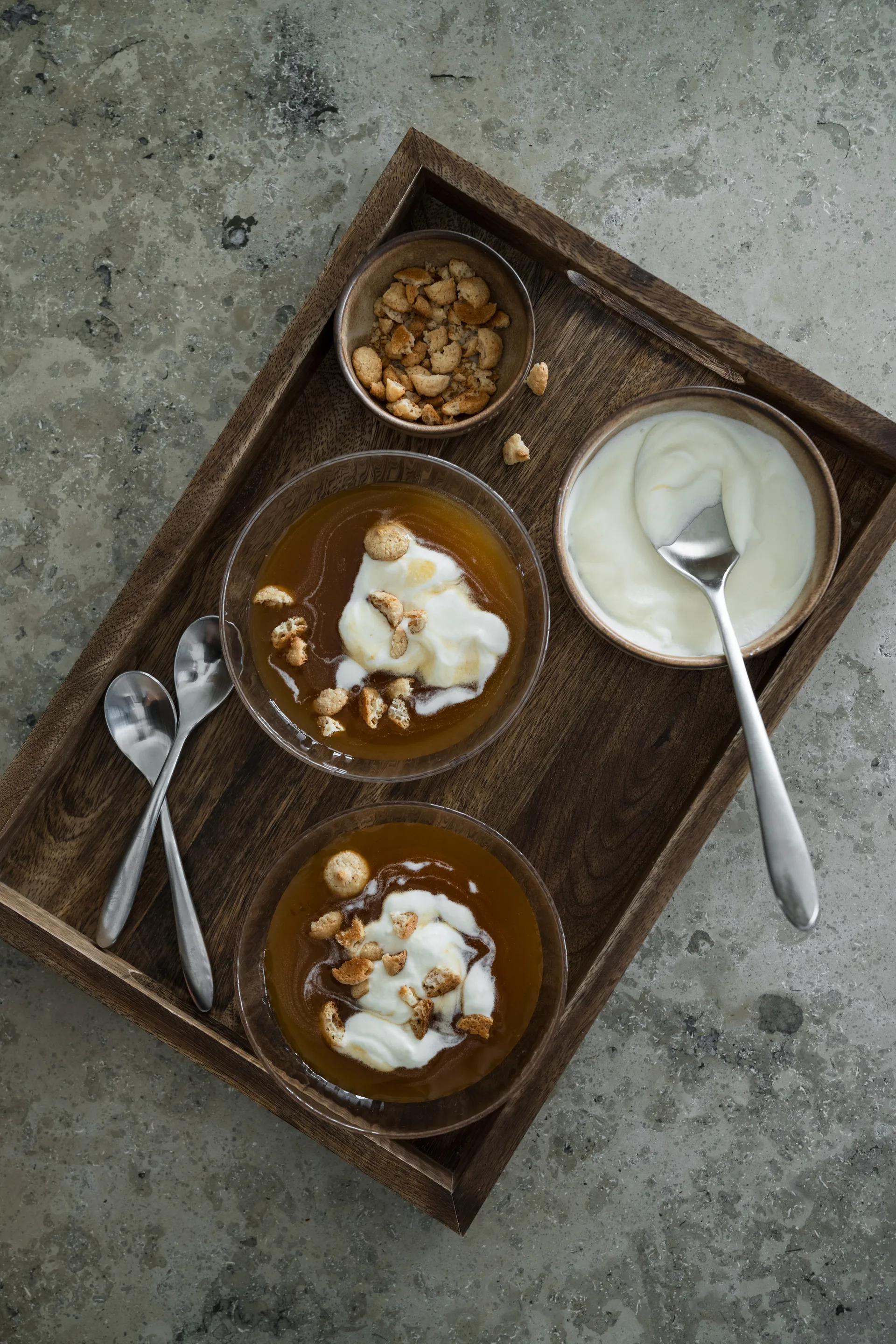 Cuenco de vidrio Ernst acanalado Ø13 cm, Transparente ERNST