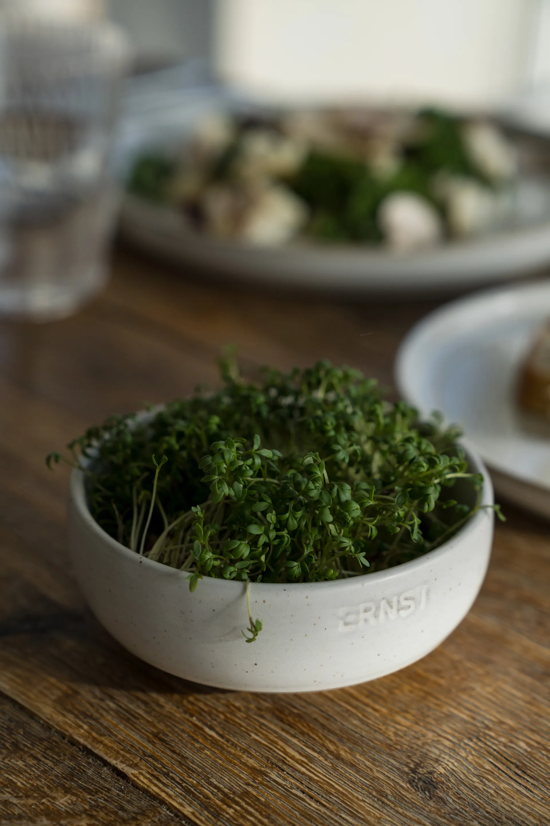 Cuenco Ernst, Base blanco-natural, Ø11 cm ERNST