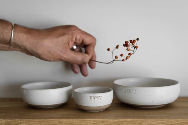 Cuenco Ernst , Base Blanco-natural, Ø8 cm ERNST
