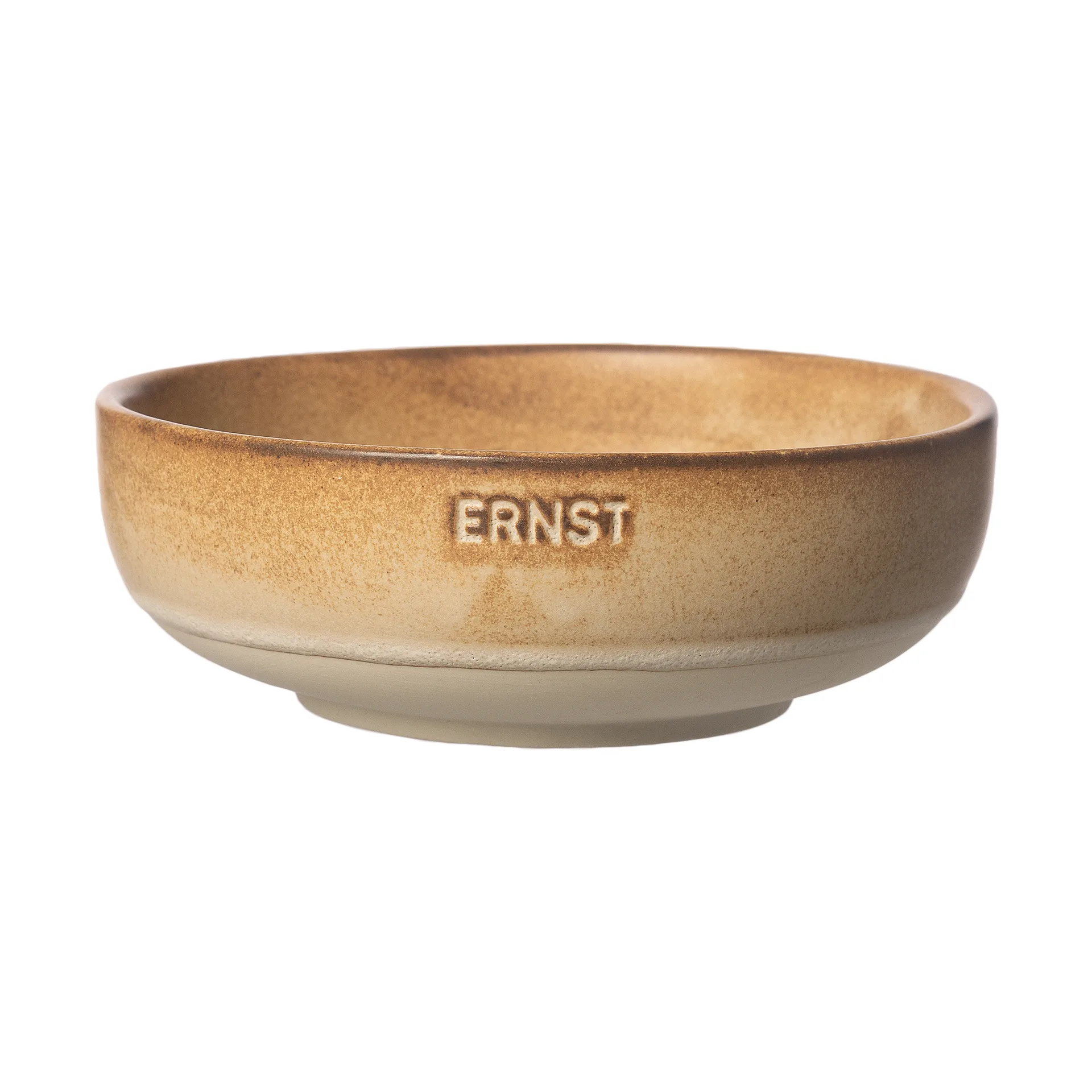 Cuenco Ernst, Base marrón-naturaleza, Ø14 cm ERNST