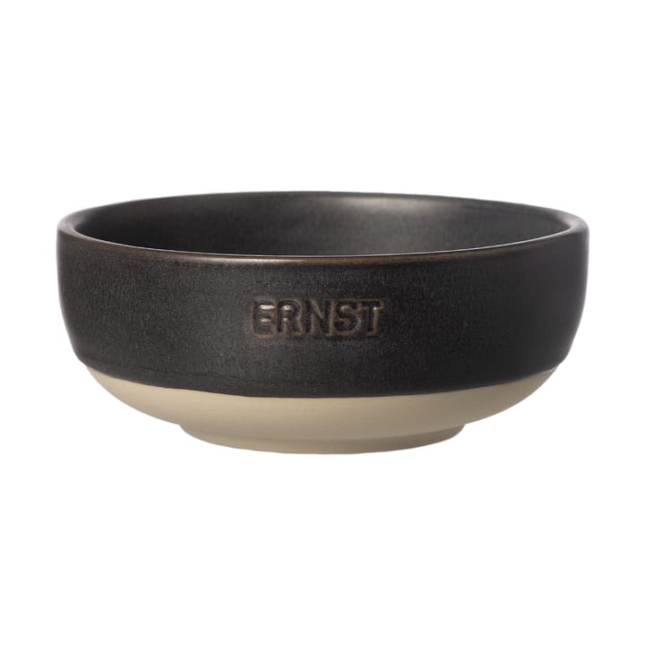 Cuenco Ernst  - Base Negro mate-natural, Ø11 cm - ERNST