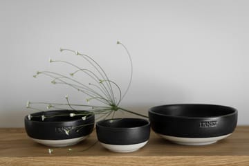 Cuenco Ernst  - Mattsvart-natur base, Ø14 cm - ERNST