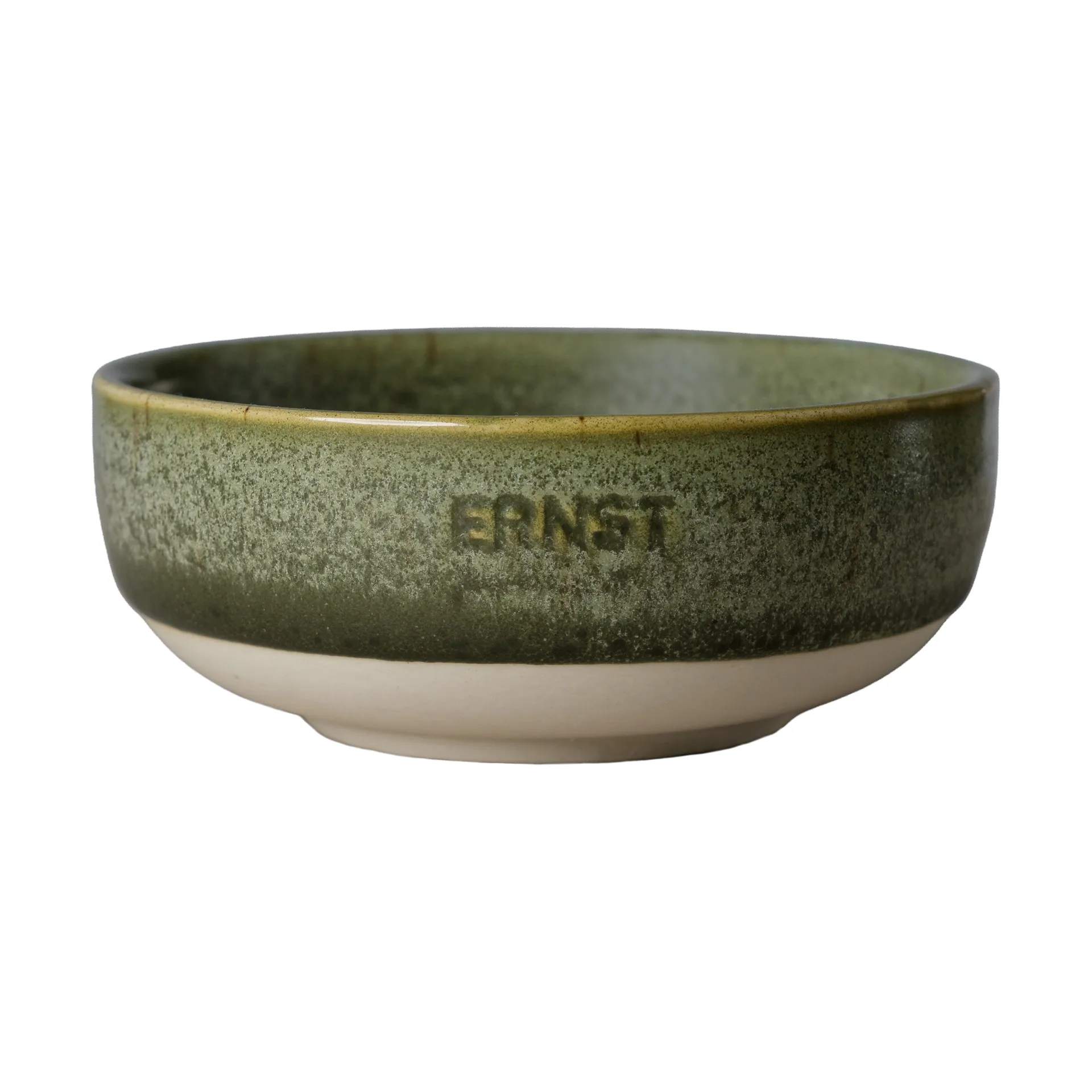 Cuenco Ernst, Verde-natural base, Ø11 cm ERNST