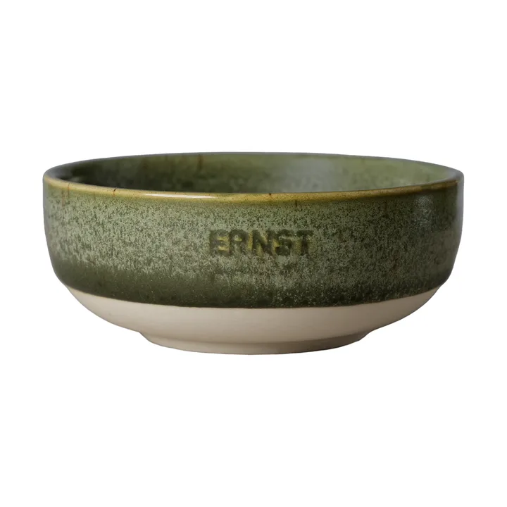 Cuenco Ernst - Verde-natural base, Ø11 cm - ERNST