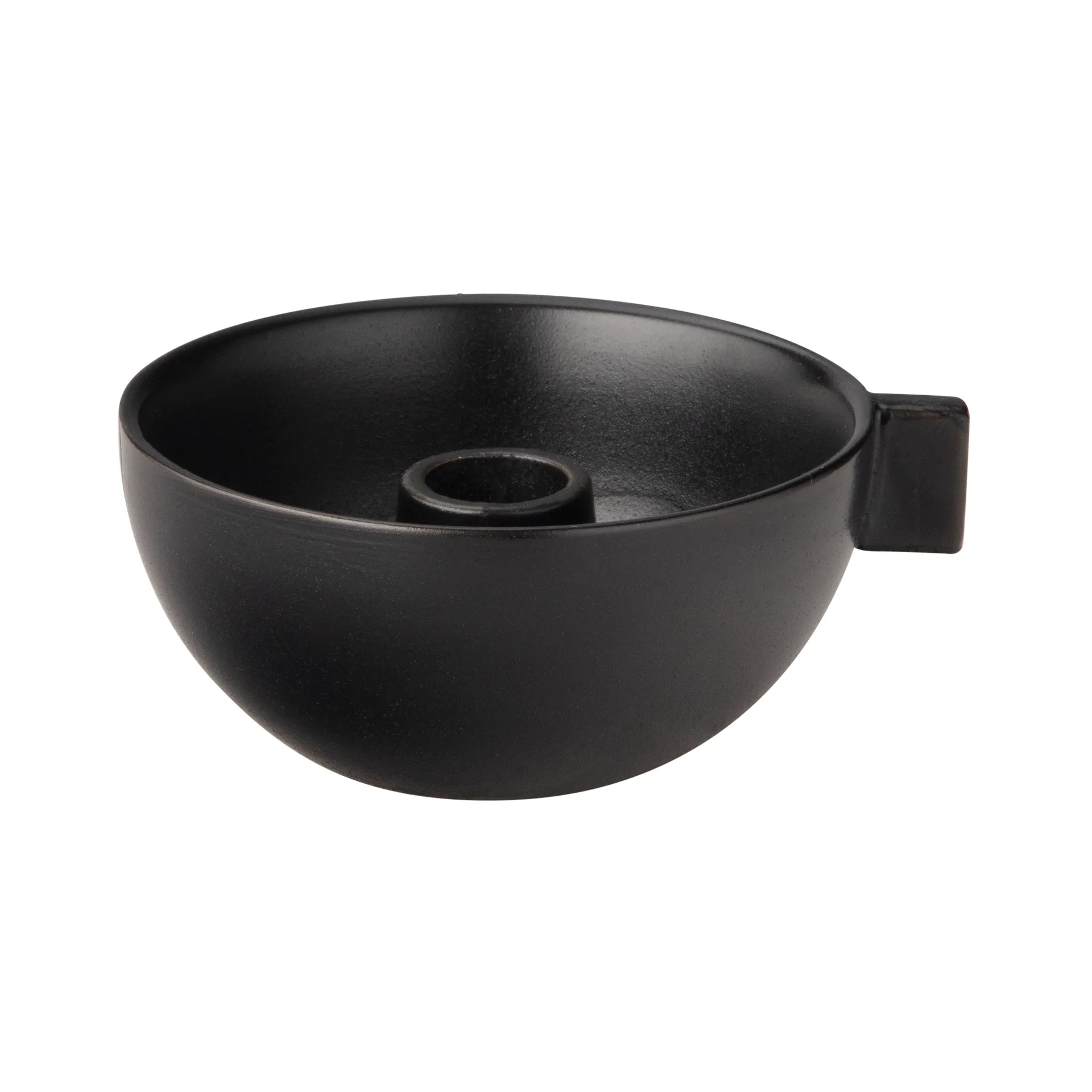 Cuenco para vela Ernst Ø12 cm, negro ERNST