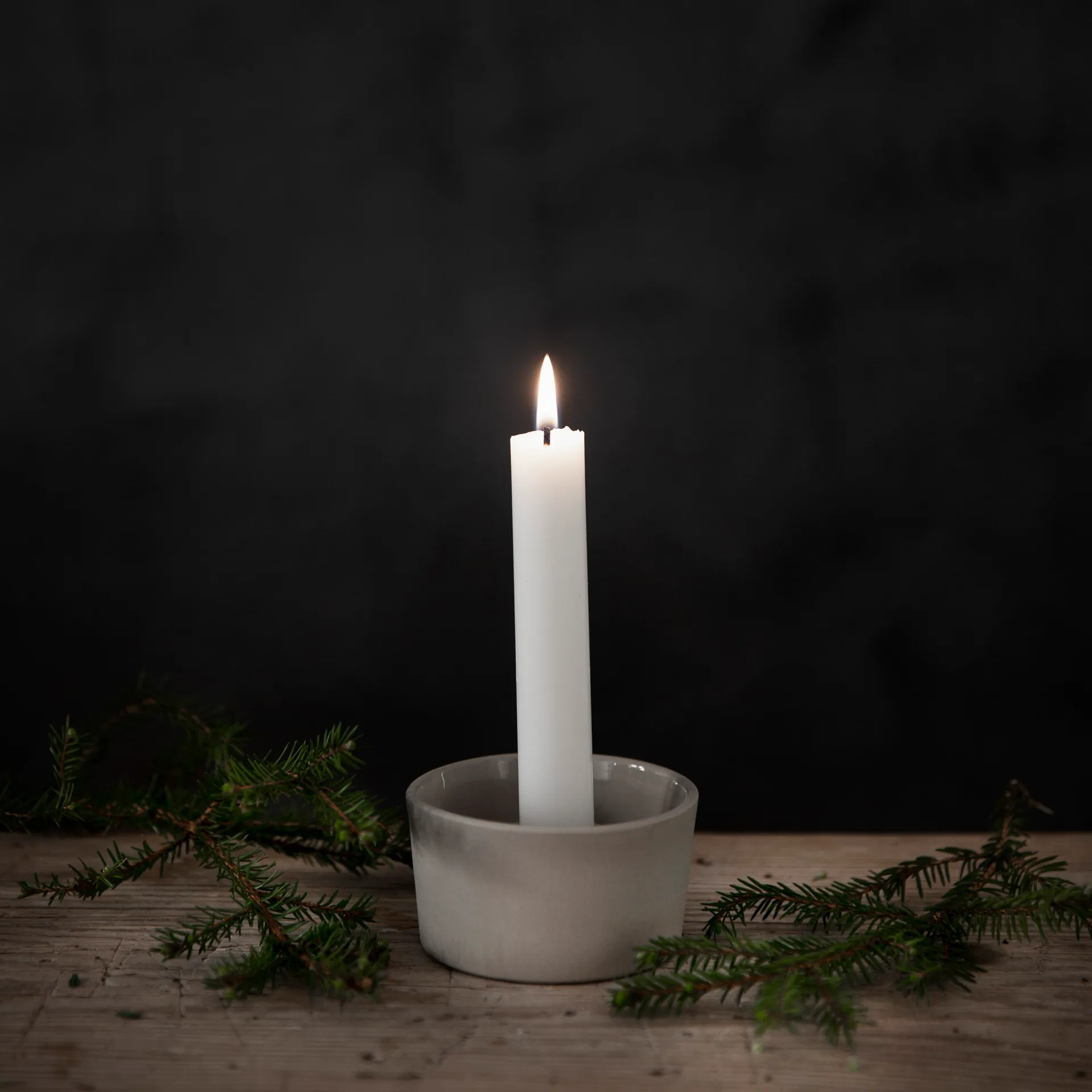 Cuenco para velas Ernst, beige ERNST