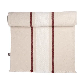 Ernst camino de mesa - Natural-blanco-rojo, 45x150 cm - ERNST