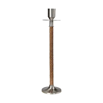 Ernst candelabro trenzado - Acero cepillado, Ø8x30 cm - ERNST