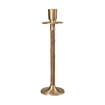 Ernst candelabro trenzado - Latón, Ø8x25 cm - ERNST