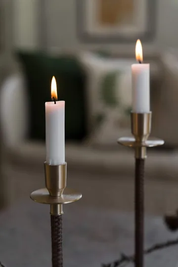Ernst candelabro trenzado - Latón, Ø8x30 cm - ERNST