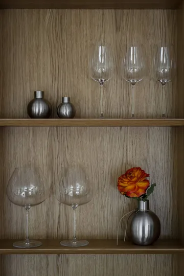 Ernst jarrón de acero cepillado - Ø7,5x9,5 cm - ERNST