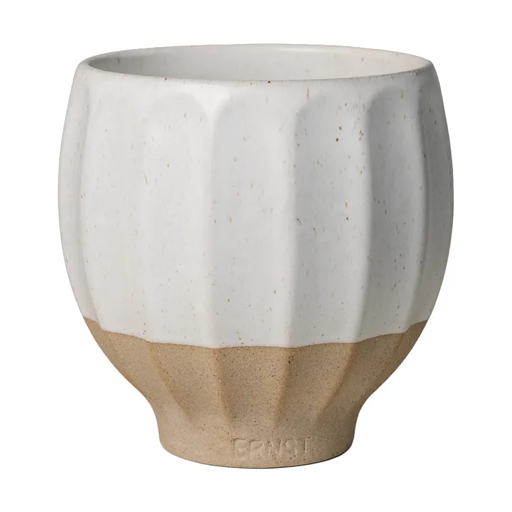 Ernst maceta - Blanco-natural, Ø14x14 cm - ERNST