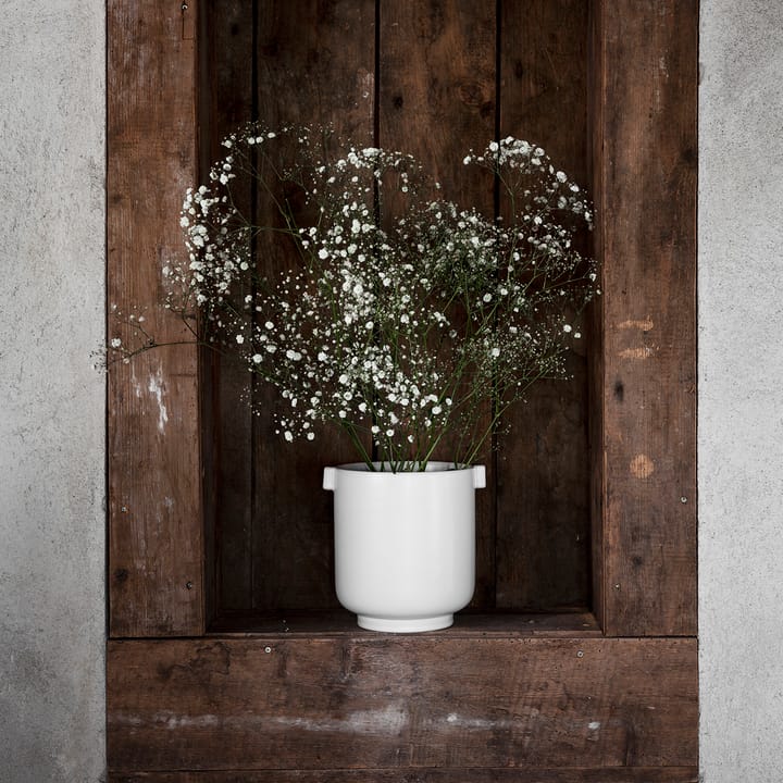 Ernst Maceta con asas arena blanca Ø19.5 cm, 22,5 cm ERNST