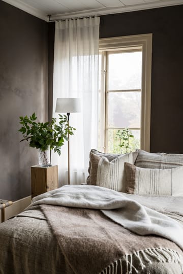 Ernst manta con flecos 130x170 cm - Beige - ERNST