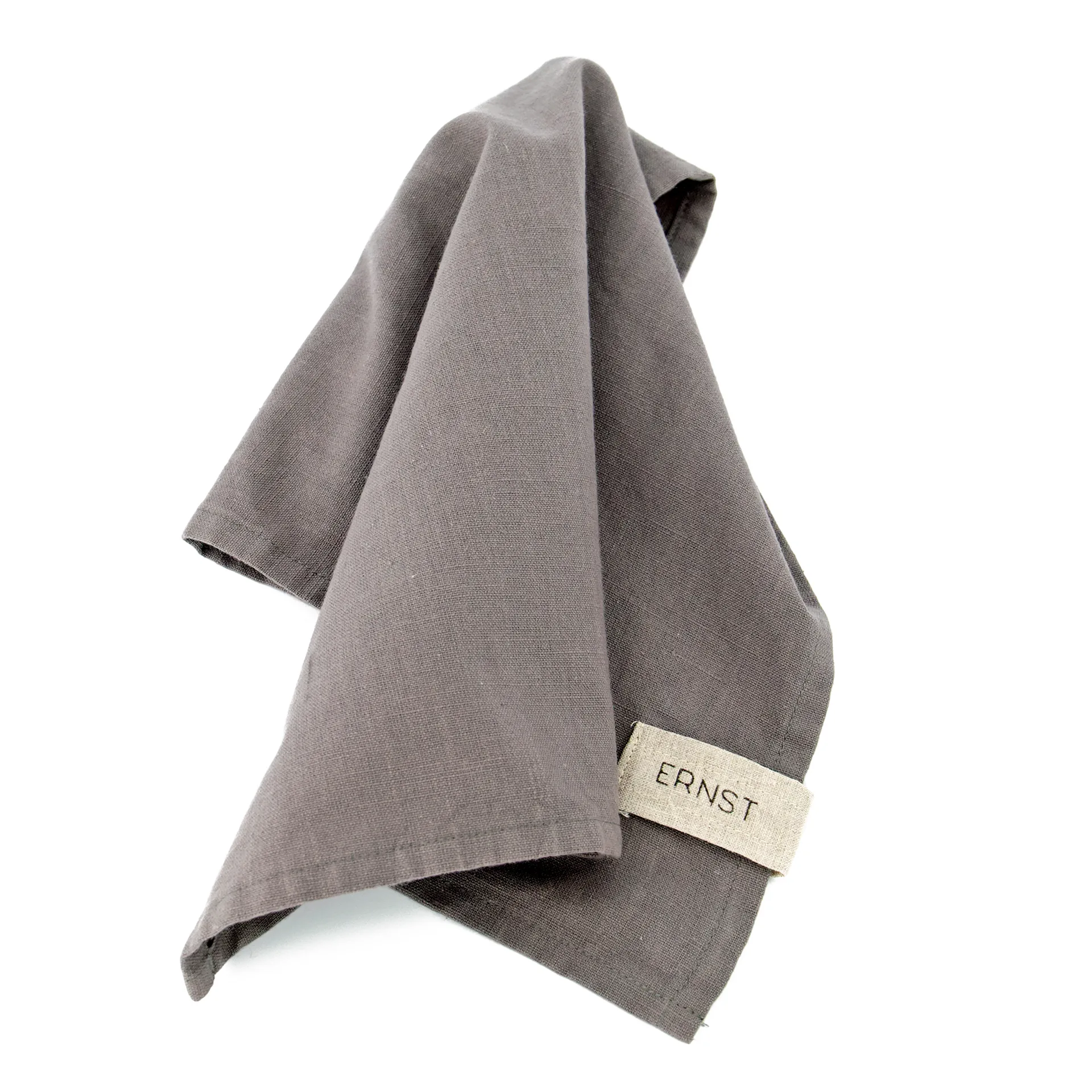 Ernst Servilleta de tela algodón 2, gris ERNST