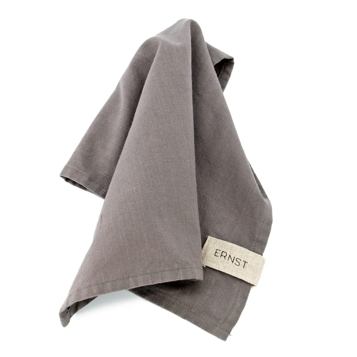 Ernst Servilleta de tela algodón 2, gris ERNST