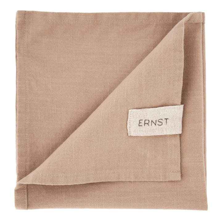 Ernst Servilleta de tela algodón 2 - Nuez moscada - ERNST