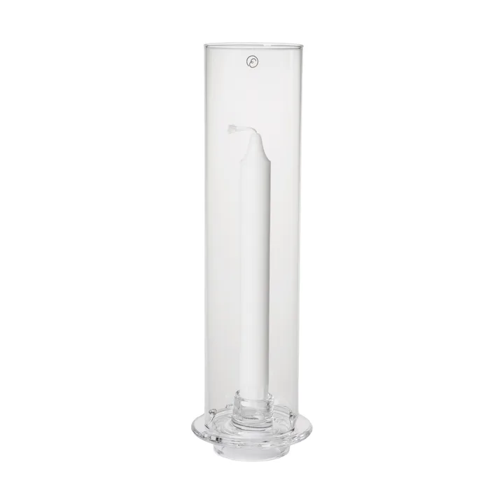 Farol portavelas para velas largas Ernst - Vaso, Ø9x27,5 cm - ERNST