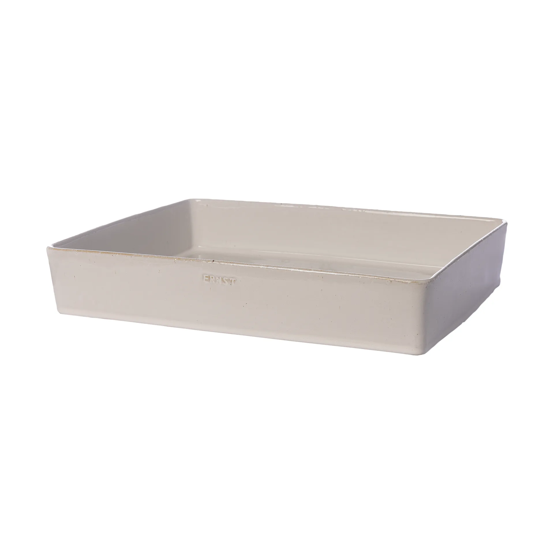 Fuente para horno Ernst 23x31 cm, Blanco natural ERNST