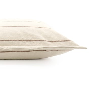 Funda de cojín a rayas Ernst 50x50 cm - natural-topo - ERNST