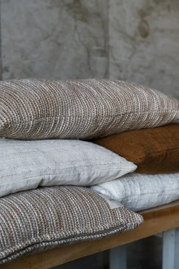 Funda de cojín Ernst - Beige caramelo, 50x50 cm - ERNST