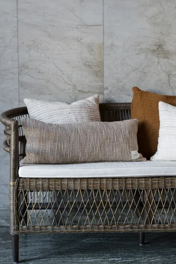 Funda de cojín Ernst con textura - Natural, 40x60 cm - ERNST