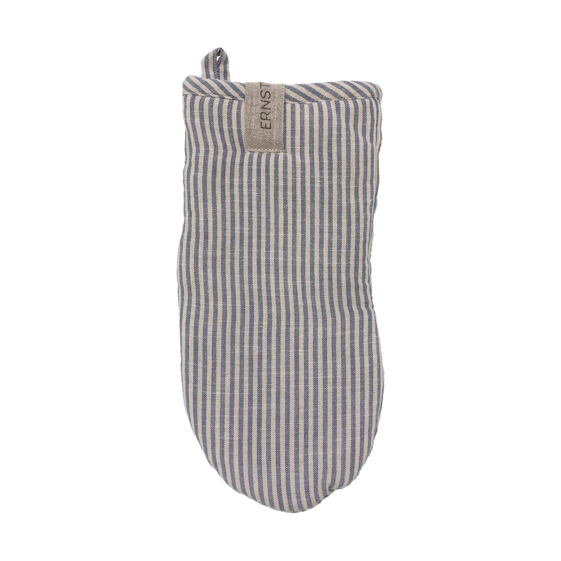 Guante de horno Ernst a rayas, Azul-beige ERNST