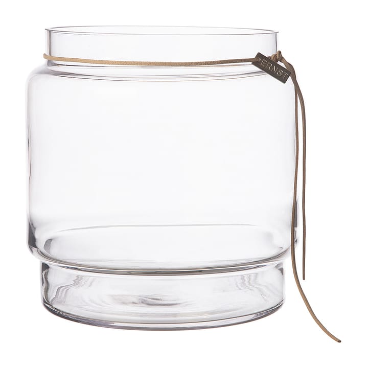 Jarrón de vidrio cylinder Ernst H20 cm Ø19,8 cm - transparente - ERNST